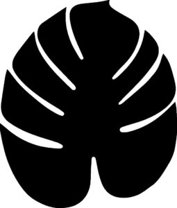 Monstera Leaf Templated pdf