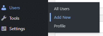 add user