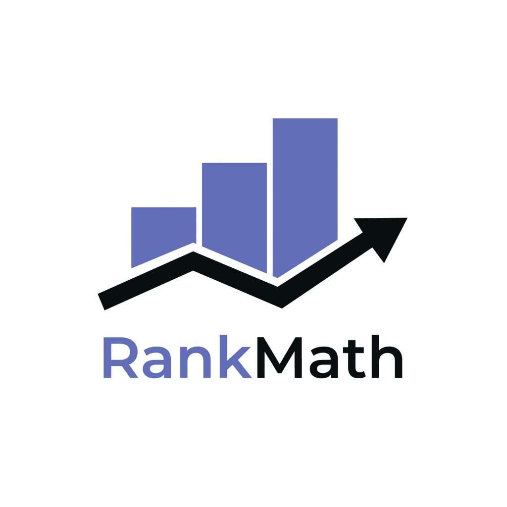 rank math logo at top