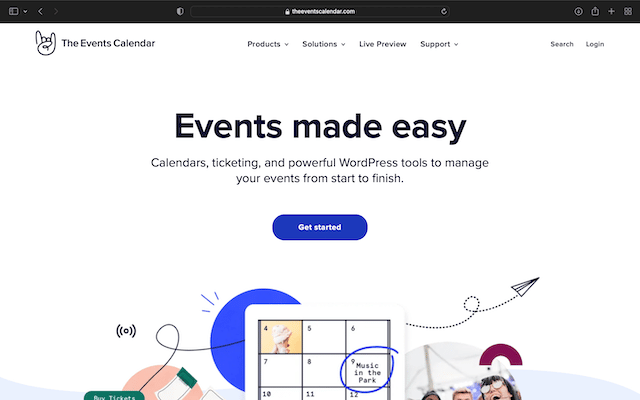 The Events Calendar Plugin