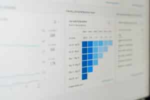 Subdomain vs Subdirectory | A Small Business SEO Guide 1 a computer screen with a bar chart on it