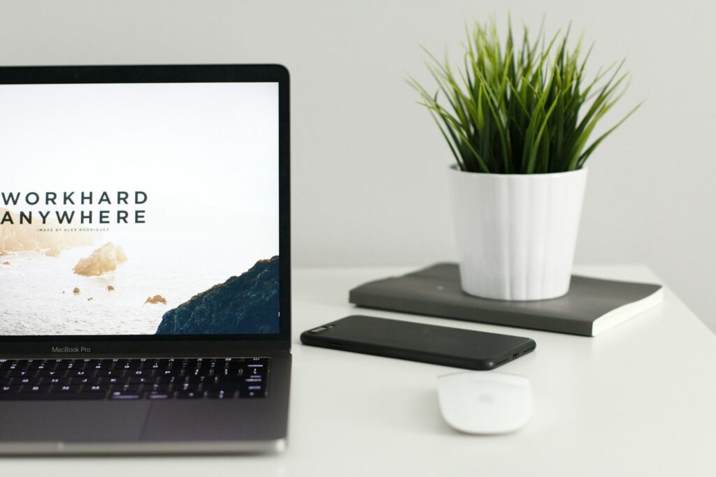 43 Creative Website Ideas to Inspire Your Next Project in 2025 6 MacBook Pro near green potted plant on table