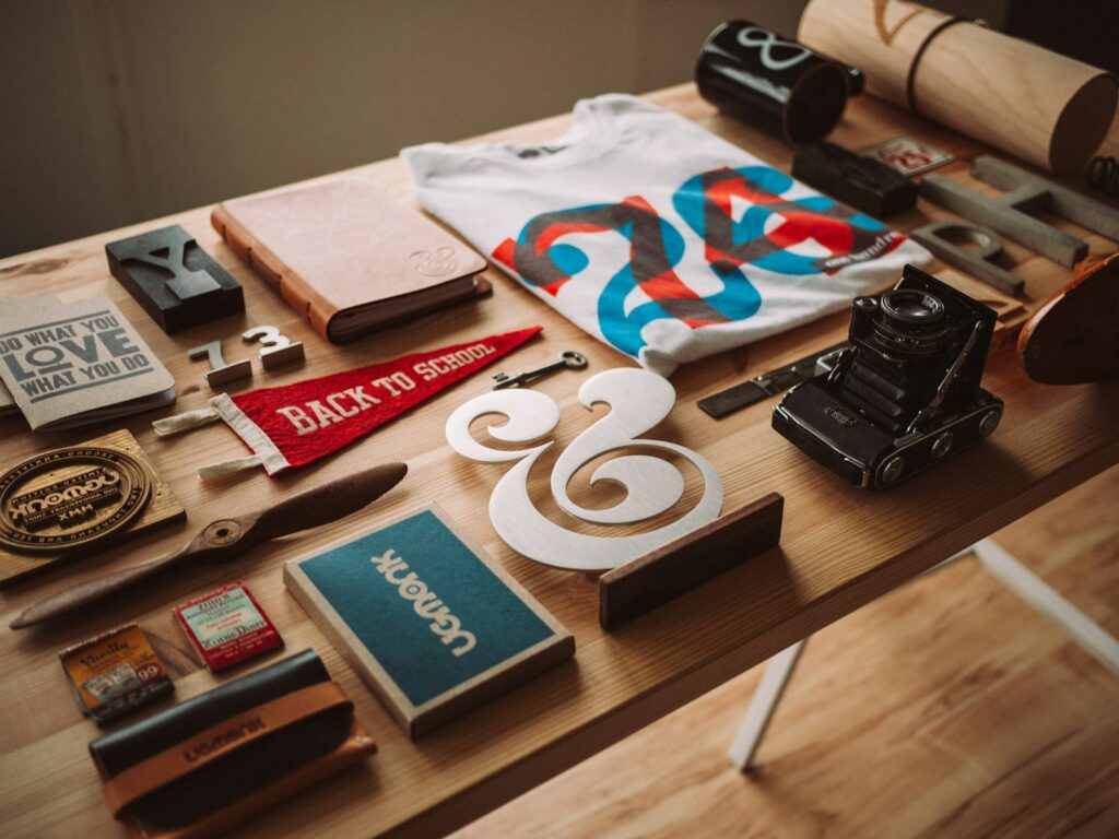 Branding Strategies: How to Build a Memorable and Profitable Brand 1 black camera on top of brown desk